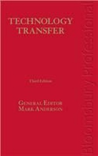 Enlarge image Cover: Technology Transfer - Bloomsbury Professional