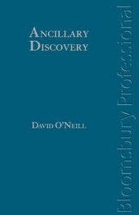 Enlarge image Cover: Ancillary Discovery - Bloomsbury Professional