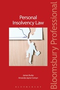 Cover: Personal Insolvency Law - Bloomsbury Professional