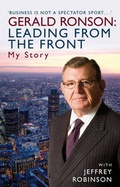 Cover: Gerald Ronson - Leading from the Front - Mainstream Publishing