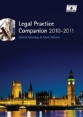Cover: Legal Practice Companion 2010/11 - Bloomsbury Professional