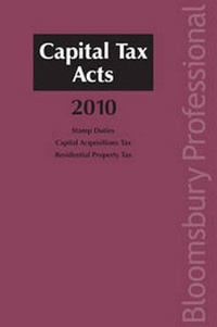 Abbildung von: Capital Tax Acts 2010 - Bloomsbury Professional