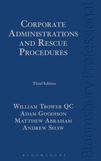Abbildung von: Corporate Administrations and Rescue Procedures - Bloomsbury Professional