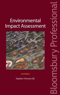 Enlarge image Cover: Environmental Impact Assessment - Bloomsbury Professional