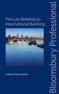 Cover: The Law Relating to International Banking - Bloomsbury Professional