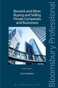 Cover: Beswick and Wine: Buying and Selling Private Companies and Businesses - Bloomsbury Professional