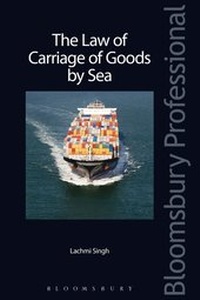 Abbildung von: The Law of Carriage of Goods by Sea - Bloomsbury Professional