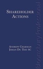 Cover: Shareholder Actions - Bloomsbury Professional