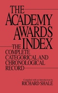Cover: The Academy Awards Index - Greenwood Press