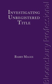 Abbildung von: Investigating Unregistered Title - Bloomsbury Professional