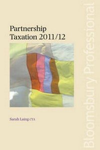 Enlarge image Cover: Partnership Taxation 2011/12 2011-2012 - Bloomsbury Professional