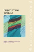 Cover: Property Taxes 2011/12 2011-2012 - Bloomsbury Professional