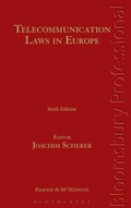 Cover: Telecommunication Laws in Europe - Bloomsbury Professional