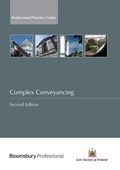 Cover: Complex Conveyancing - Bloomsbury Professional