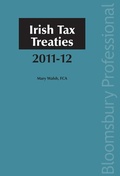 Cover: Irish Tax Treaties 2011/12 - Bloomsbury Professional