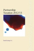 Cover: Partnership Taxation 2012/13 - Bloomsbury Professional