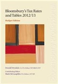 Cover: Bloomsbury's Tax Rates and Tables 2012/13 2012/13 - Bloomsbury Professional