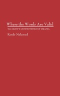 Cover: Where the Words Are Valid - Praeger Publishers Inc