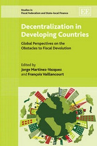 Enlarge image Cover: Decentralization in Developing Countries - Edward Elgar Publishing
