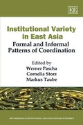 Cover: Institutional Variety in East Asia - Edward Elgar Publishing