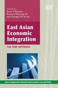 Cover: East Asian Economic Integration - Edward Elgar Publishing
