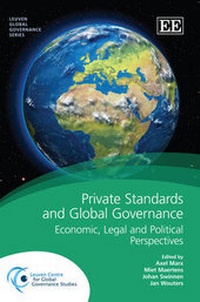 Enlarge image Cover: Private Standards and Global Governance - Edward Elgar Publishing