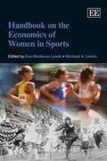 Cover: Handbook on the Economics of Women in Sports - Edward Elgar Publishing