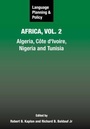 Cover: Language Planning and Policy in Africa, Vol. 2 - Multilingual Matters