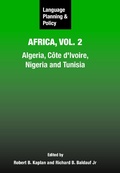 Cover: Language Planning and Policy in Africa, Vol. 2 - Multilingual Matters