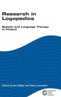 Cover: Research in Logopedics - Multilingual Matters