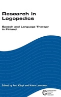 Cover: Research in Logopedics - Multilingual Matters