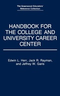 Cover: Handbook for the College and University Career Center - Greenwood Press