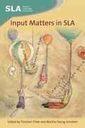 Cover: Input Matters in SLA - Multilingual Matters