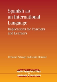 Abbildung von: Spanish as an International Language - Multilingual Matters