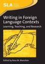 Cover: Writing in Foreign Language Contexts - Multilingual Matters