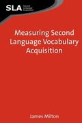 Cover: Measuring Second Language Vocabulary Acquisition - Multilingual Matters
