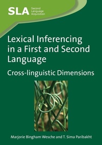 Enlarge image Cover: Lexical Inferencing in a First and Second Language - Multilingual Matters