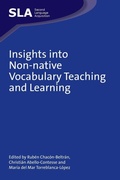Cover: Insights into Non-native Vocabulary Teaching and Learning - Multilingual Matters
