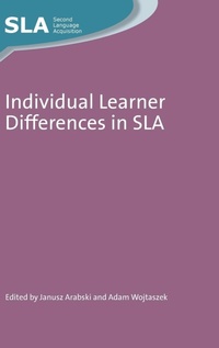Abbildung von: Individual Learner Differences in SLA - Multilingual Matters