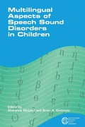 Cover: Multilingual Aspects of Speech Sound Disorders in Children - Multilingual Matters