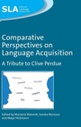 Cover: Comparative Perspectives on Language Acquisition - Multilingual Matters