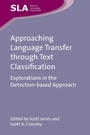 Cover: Approaching Language Transfer through Text Classification - Multilingual Matters