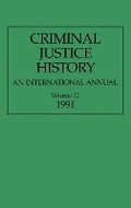 Cover: Criminal Justice History - Greenwood Press