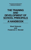 Cover: The Training and Development of School Principals - Greenwood Press