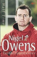 Cover: Half Time - The Autobiography (Paperback) - Y Lolfa