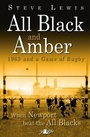 Cover: All Black and Amber - 1963 and a Game of Rugby - Y Lolfa