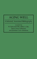Cover: Aging Well - Greenwood Press