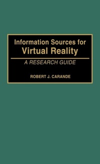 Abbildung von: Information Sources for Virtual Reality - Greenwood Press