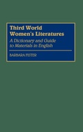 Cover: Third World Women's Literatures - Greenwood Press