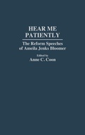 Cover: Hear Me Patiently - Praeger Publishers Inc